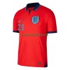 Maillot de Supporter Angleterre FODEN 20 Extérieur Coupe du Monde 2022 Pour Homme